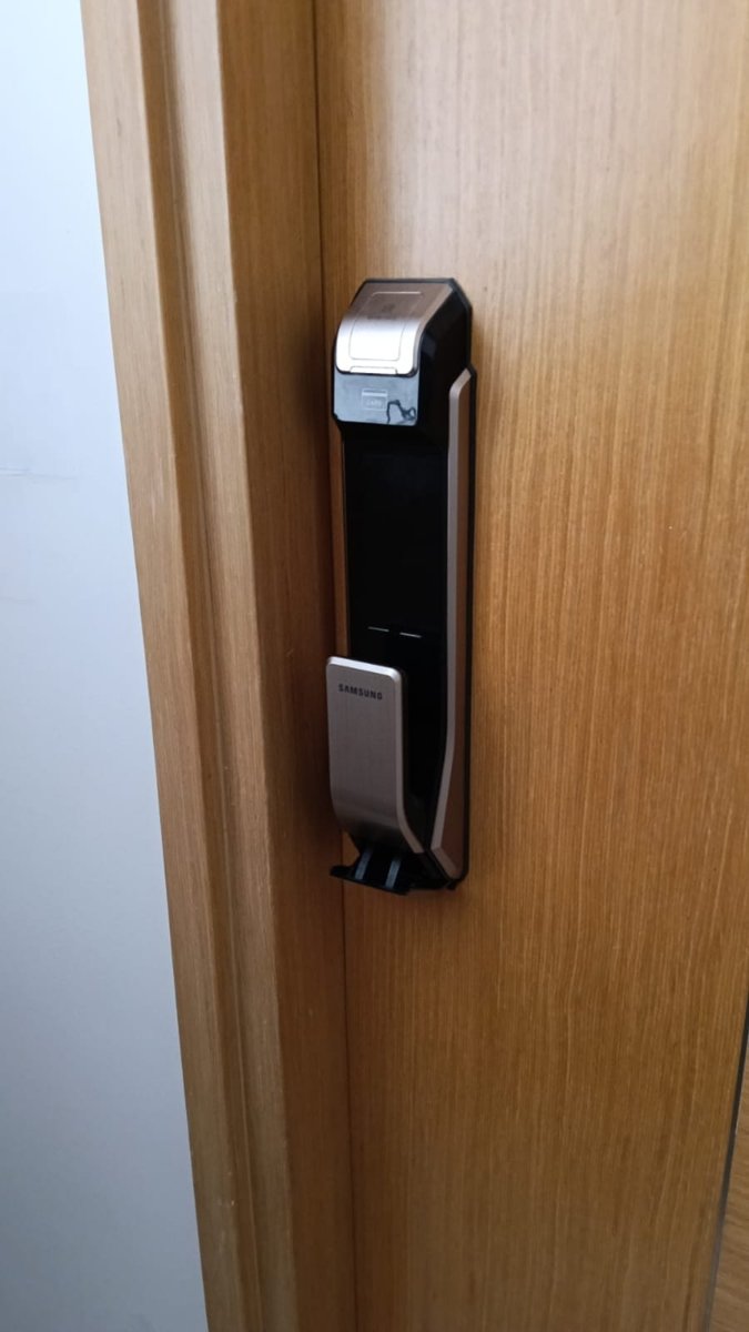 Digital lock installation